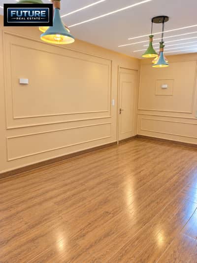 فلیٹ 1 غرفة نوم للبيع في مدينة نصر، القاهرة - Modern Beige Room with Pastel Pendant Lights. png فلیٹ 1 غرفة نوم للبيع في مدينة نصر، القاهرة - Modern Beige Room with Pastel Pendant Lights. png