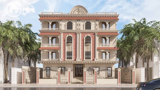 3 Bedroom Flat for Sale in New Cairo, Cairo - K23 BEIT WATAN ELEVATION (1). png 3 Bedroom Flat for Sale in New Cairo, Cairo - K23 BEIT WATAN ELEVATION (1). png
