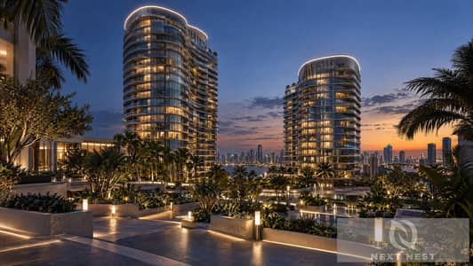 فلیٹ 1 غرفة نوم للبيع في 6 اكتوبر، الجيزة - luxury_mixed_use_blue_hour_02. png