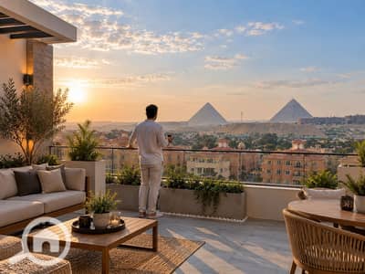 استوديو للبيع في 6 اكتوبر، الجيزة - Sunrise Rooftop Retreat Overlooking the Pyramids. png استوديو للبيع في 6 اكتوبر، الجيزة - Sunrise Rooftop Retreat Overlooking the Pyramids. png