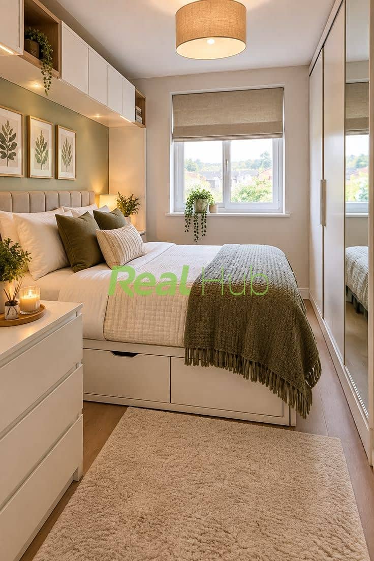 7 Modern Small Bedroom Ideas for a Stylish & Cosy Space. jpeg