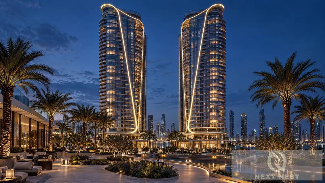 21 twin_towers_diagonal_led_twilight_01. png
