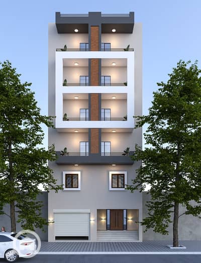 فلیٹ 1 غرفة نوم للبيع في طنطا، الغربية - Facade 100 m. jpeg