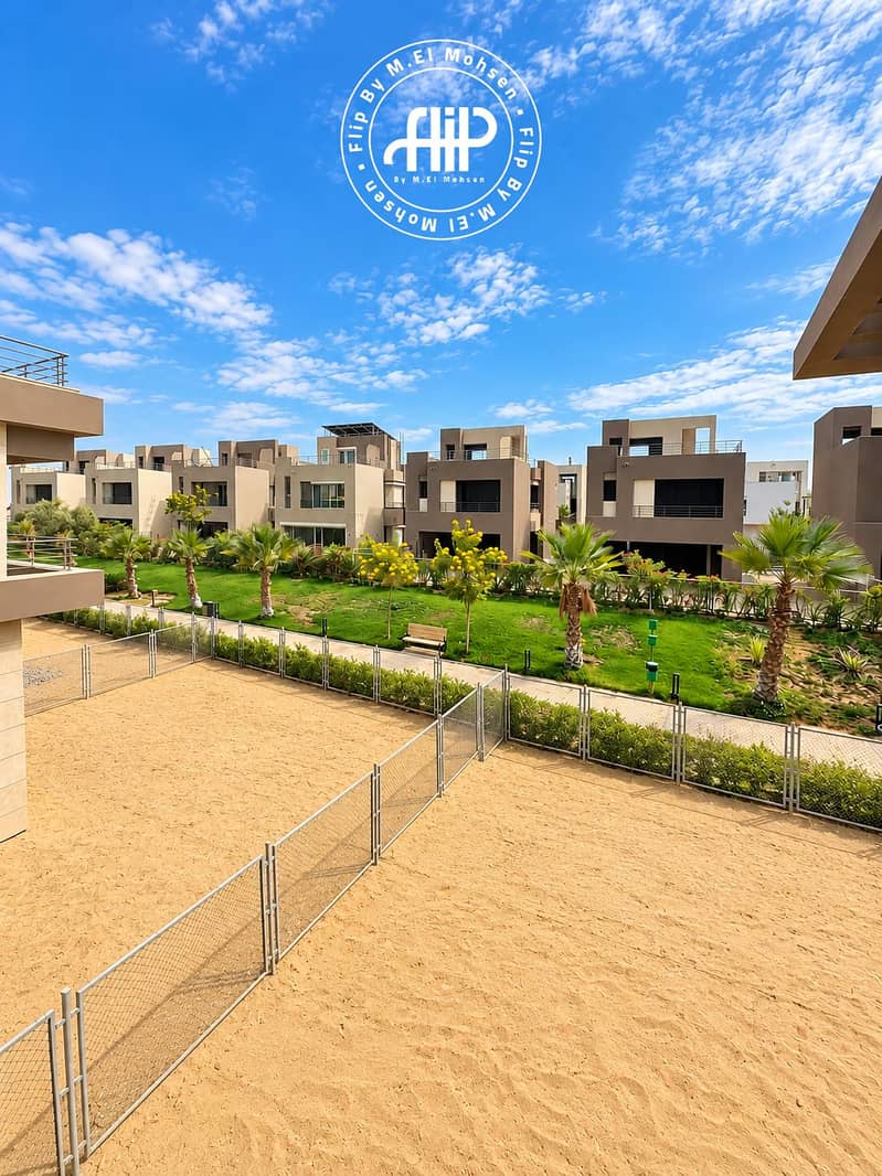 Sunny Modern Villas and Landscaped Courtyard. png Sunny Modern Villas and Landscaped Courtyard. png