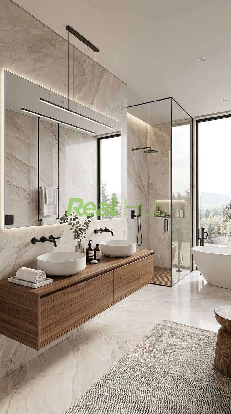 14 Luxury Modern Bathroom 🛁 Elegant Spa Interior Design. jpeg