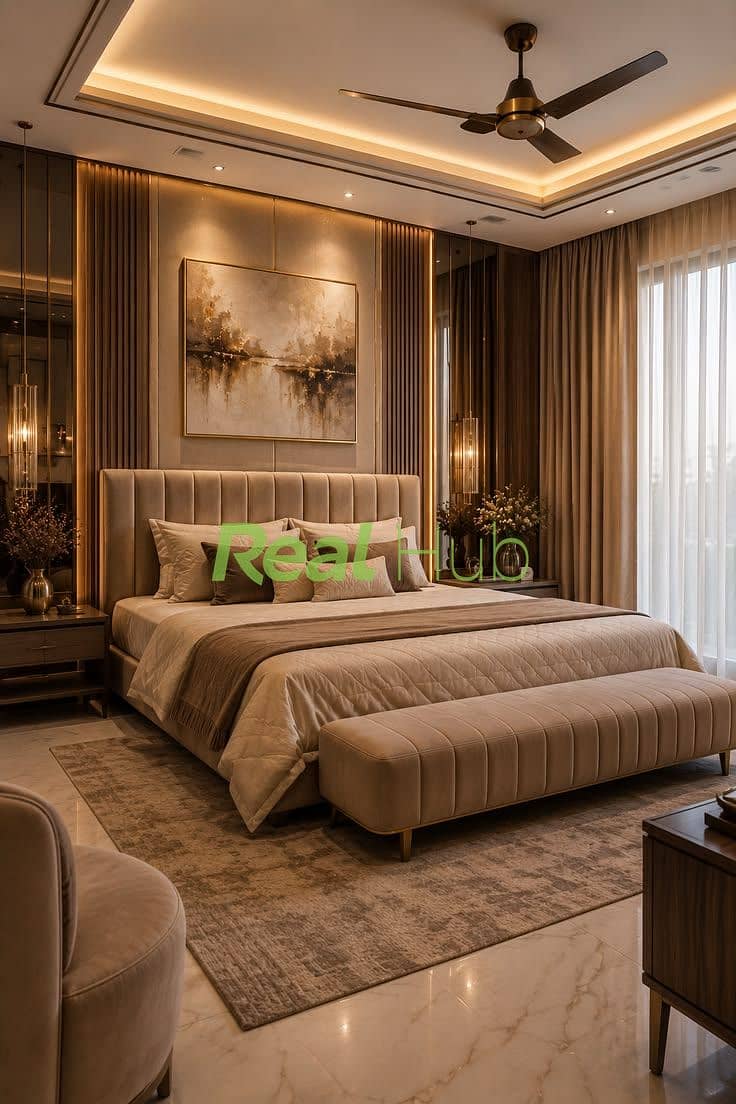 7 Luxury Modern Master Bedroom Interior. jpeg