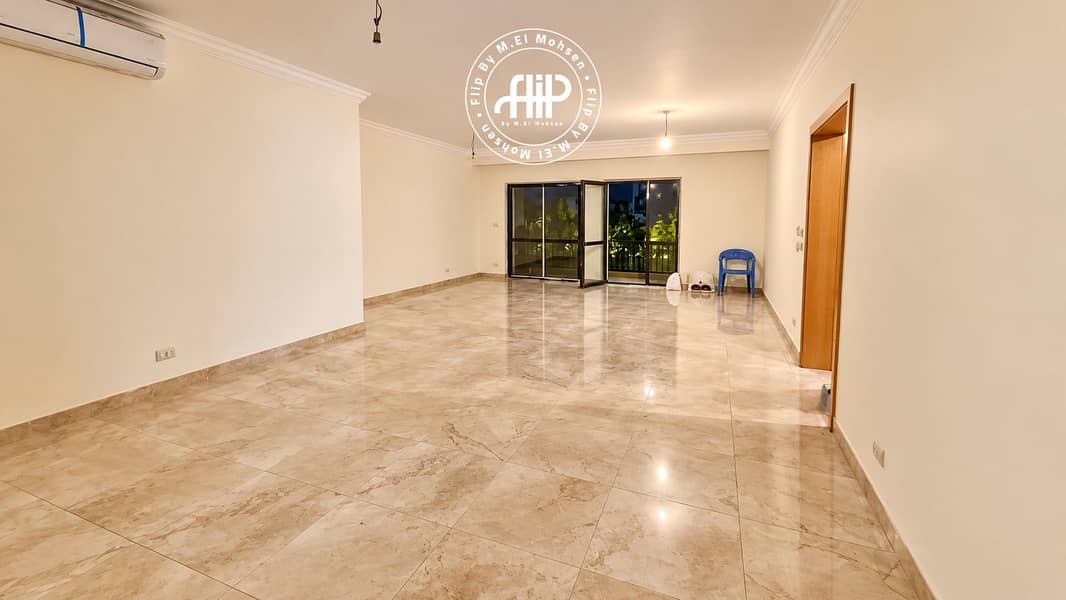 4 Empty Marble-Floored Apartment at Night. png