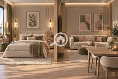 استوديو  للبيع في الغردقة، البحر الأحمر - Warm Modern Studio Retreat. png