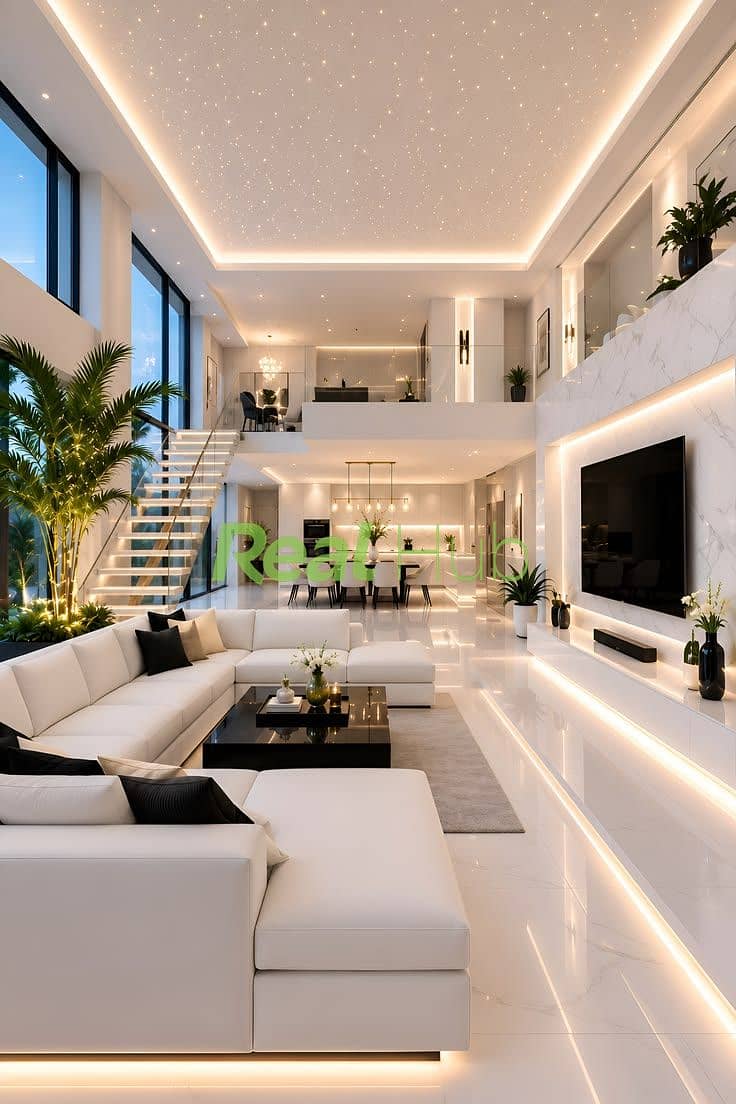 5 Modern Luxury Living Room _ Open Concept Dream Home Design. jpeg