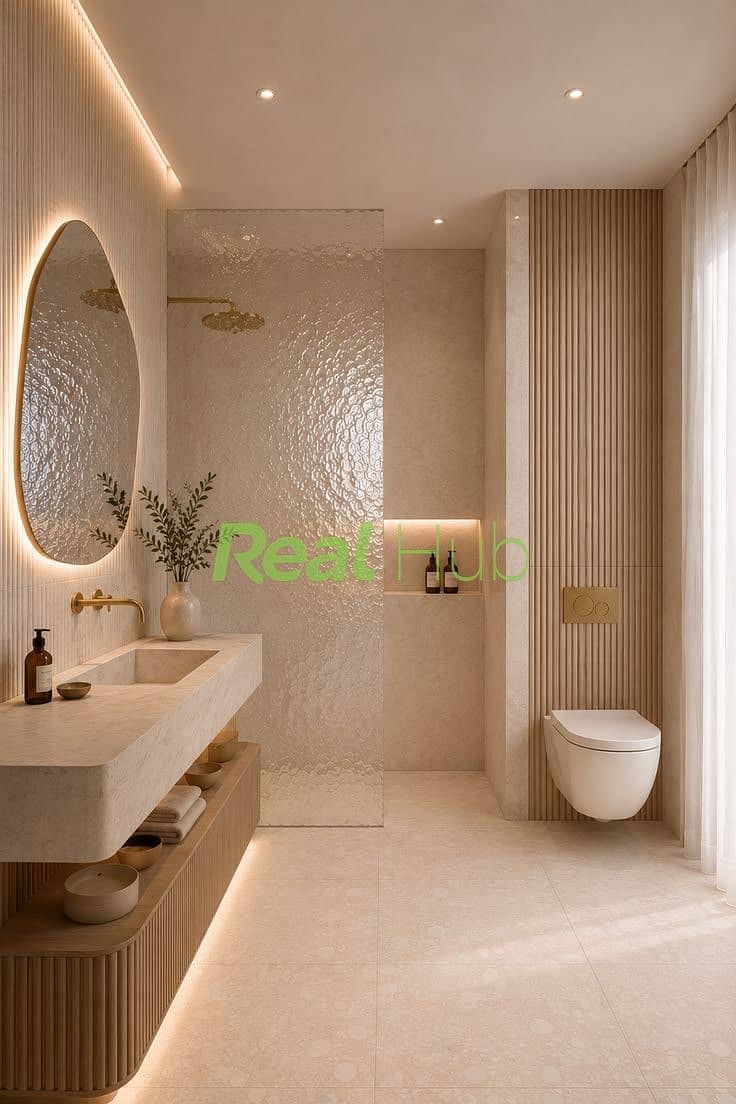19 Warm Minimalistic Bathroom. jpeg