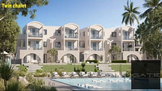 2 Bedroom Chalet for Sale in North Coast, Matruh - twin. jpg 2 Bedroom Chalet for Sale in North Coast, Matruh - twin. jpg