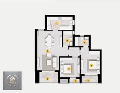 2 Bedroom Apartment for Sale in Sheikh Zayed, Giza - ze1. jpeg