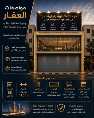 Commercial Land for Sale in Ezbet El Nakhl, Cairo - للبيع عقار بالكامل على شارع مؤسسة الزكاة الرئيسي Commercial Land for Sale in Ezbet El Nakhl, Cairo - للبيع عقار بالكامل على شارع مؤسسة الزكاة الرئيسي