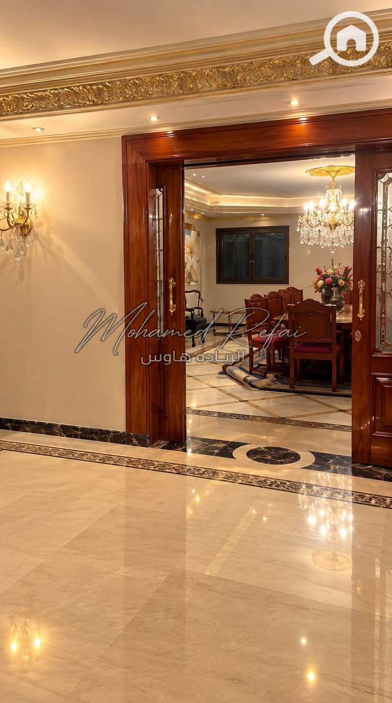 6 Opulent Marble Hallway and Dining Room. png