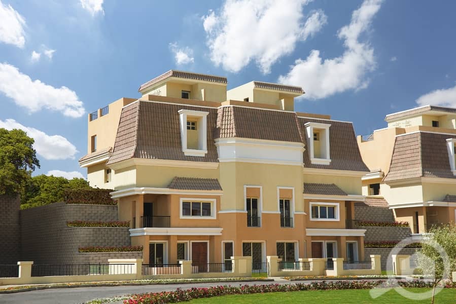 Sarai اس فيلا للبيع في المستقبل سيتي في كمبوند سراي بتقسيط 8 سنوات Sarai اس فيلا للبيع في المستقبل سيتي في كمبوند سراي بتقسيط 8 سنوات
